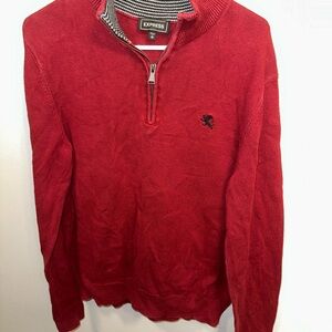 Express Men's Red Sweater